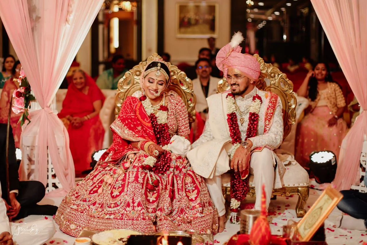Bridal ceremony styling at Ritu’s