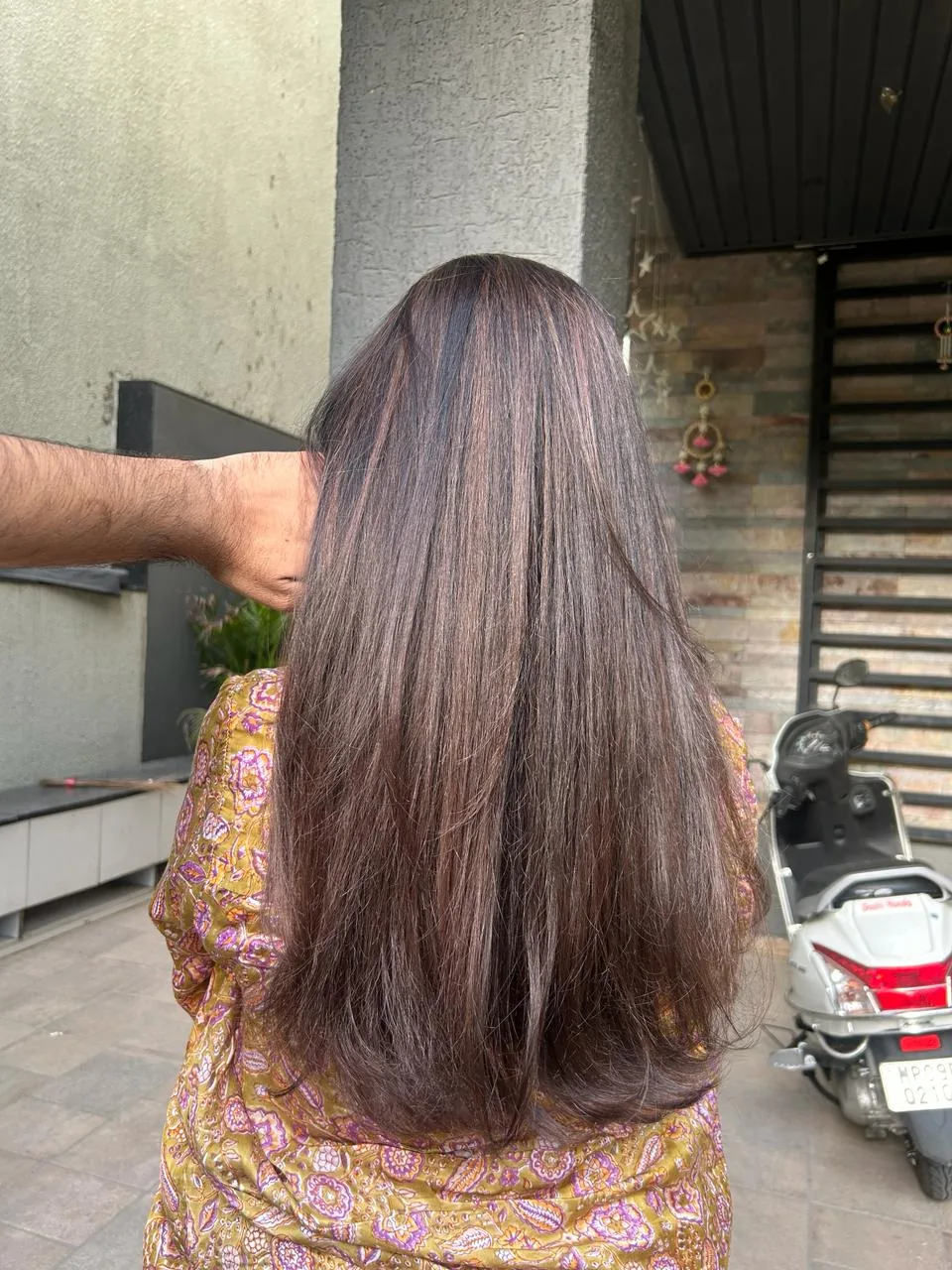 Long smooth finish at Ritu’s