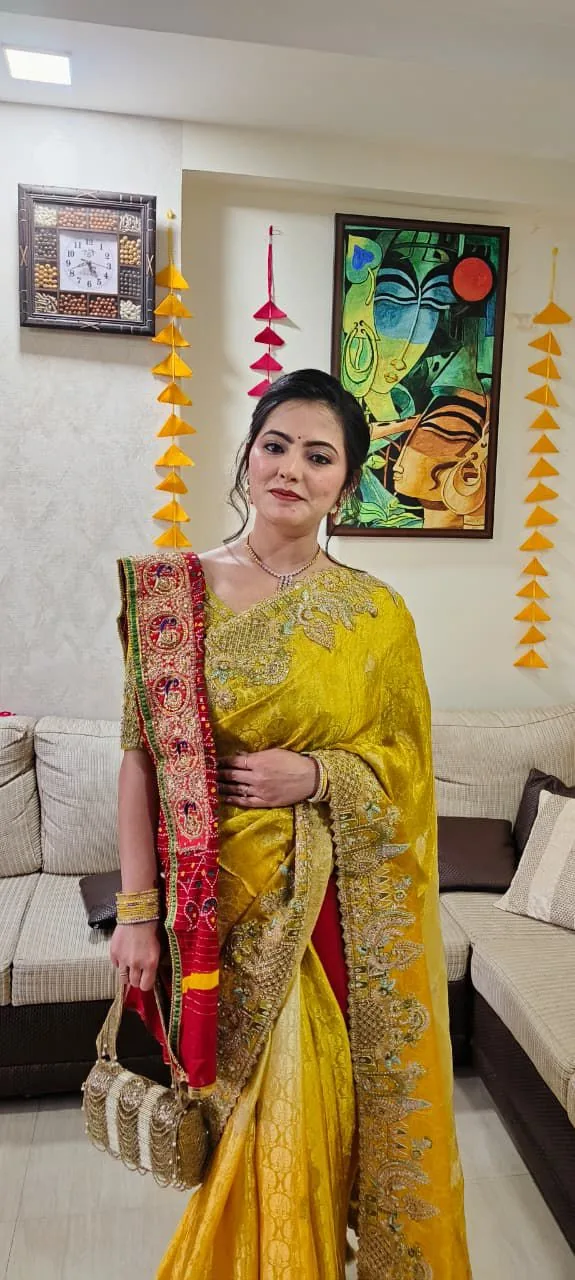Saree makeup at Ritu’s