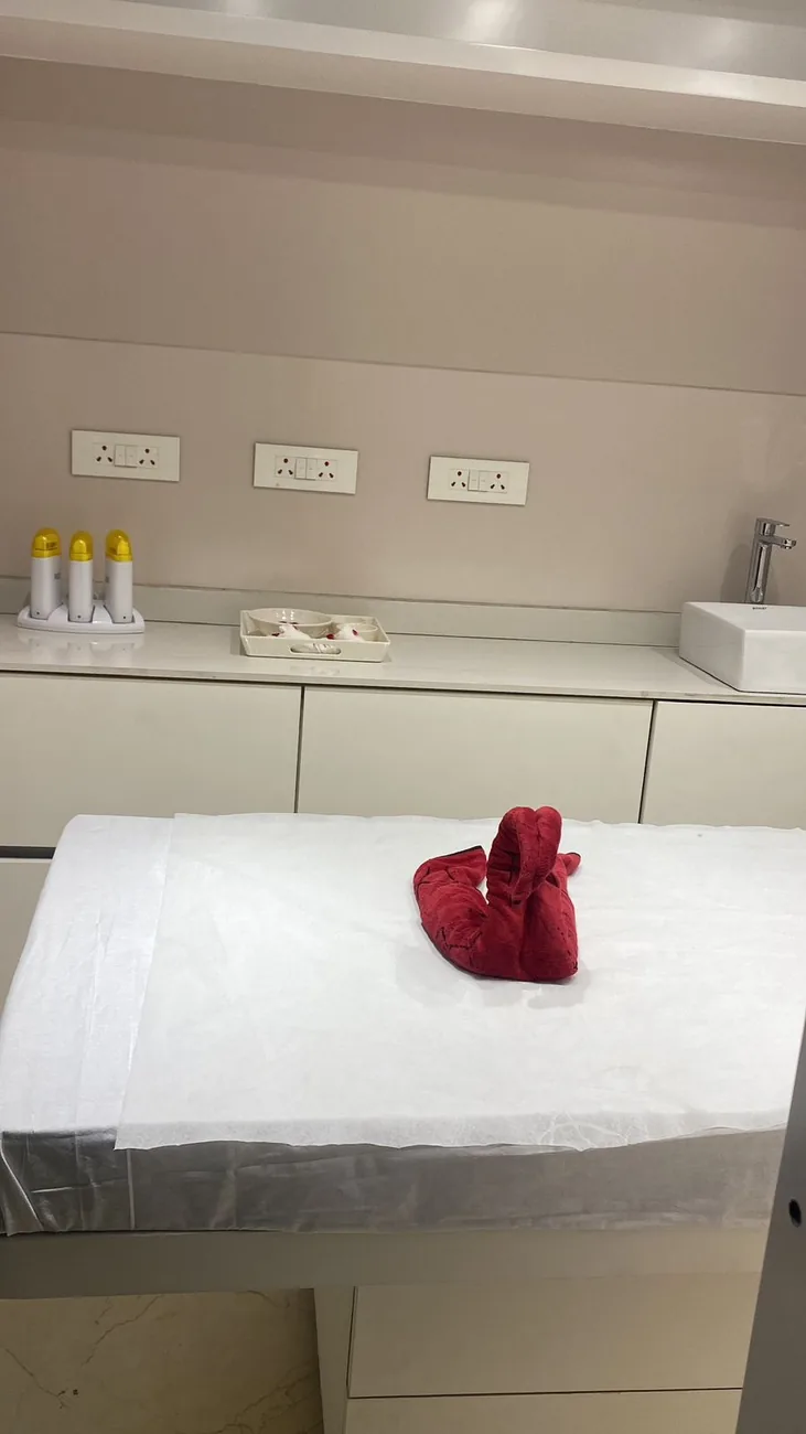 Private treatment room at Ritu’s